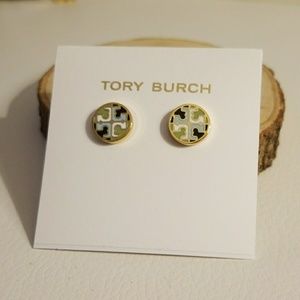 Tory Burch enamel earrings